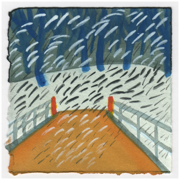 Rain Storm at Piedmont in Elkridge. #623 by Raya Bodnarchuk, Estate, Image 1.