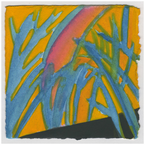 A Rainbow in the West This Morning. #655