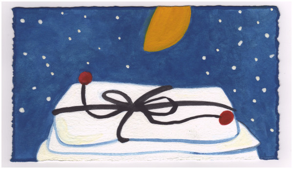 The Moon December 19. #744 by Raya Bodnarchuk, Estate, Image 1.