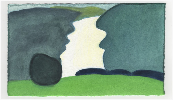 View of the Potomac Above Chain Bridge. #750 by Raya Bodnarchuk, Estate, Image 1.