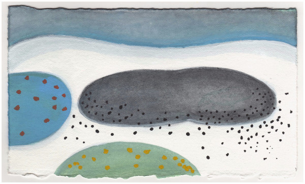 Seeds in the Igloo and Two Birdbaths With Fog at the Top. #790 by Raya Bodnarchuk, Estate, Image 1.