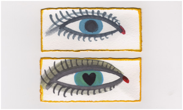 Valentines 1, Valentines 2. #803 by Raya Bodnarchuk, Estate, Image 1.