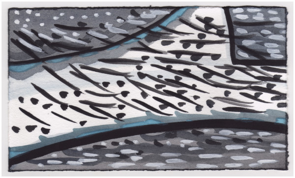 Flooding During the Storm. #813 by Raya Bodnarchuk, Estate, Image 1.