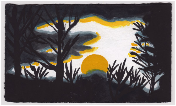 The Moonrise. #814 by Raya Bodnarchuk, Estate, Image 1.