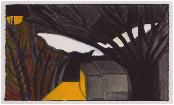 The Owl Flies Off. #839 by Raya Bodnarchuk, Estate, Image 1.
