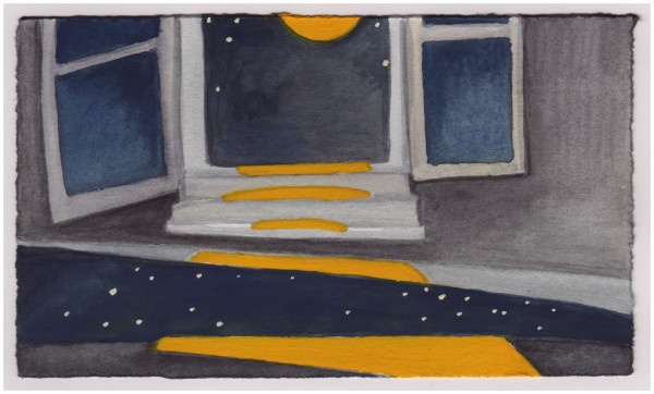 Moonlight in the Bath. #844 by Raya Bodnarchuk, Estate, Image 1.