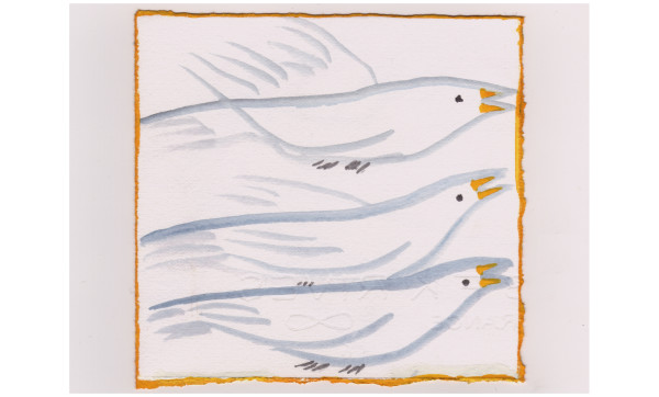 Three Birds. #857 by Raya Bodnarchuk, Image 1.