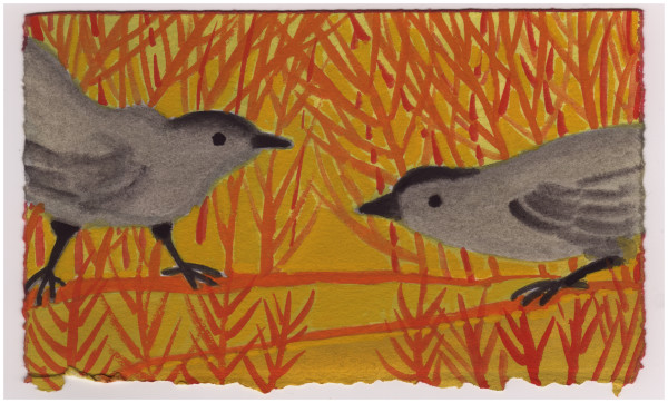 The Catbirds Are Back. #879 by Raya Bodnarchuk, Estate, Image 1.