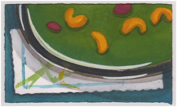 Cashews on a Plate. #893 by Raya Bodnarchuk, Estate, Image 1.