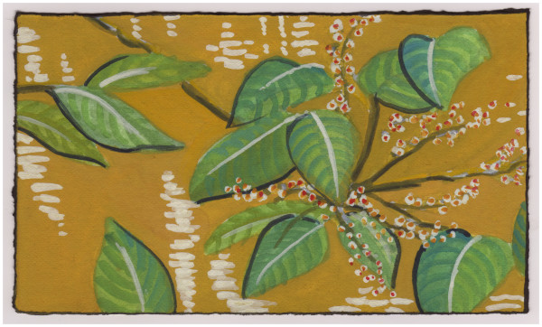 Poison Ivy in Bloom on the Edge of the River. #901 by Raya Bodnarchuk, Estate, Image 1.