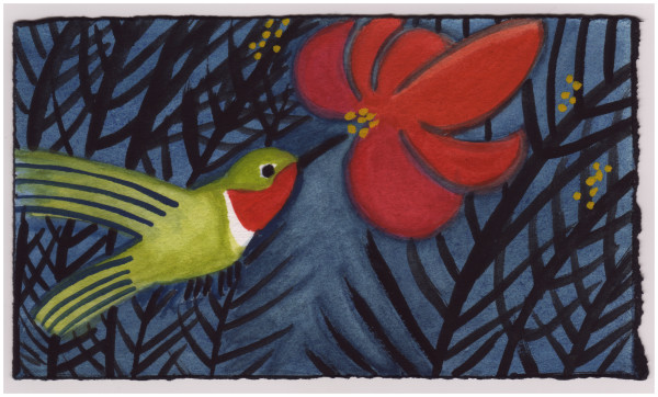 The Humming Bird. #926 by Raya Bodnarchuk, Estate, Image 1.