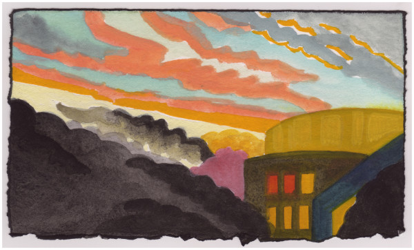 The Sunset at American University Tonigh. #930