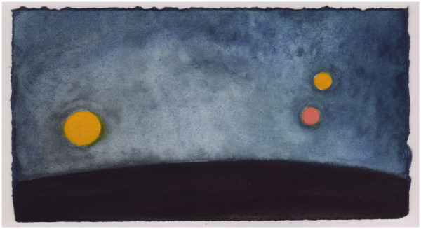 The Moon, Saturn and Mars. #994