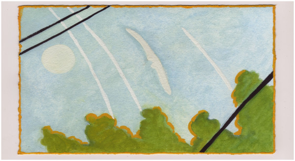 The Late Afternoon Sky Today. #1019