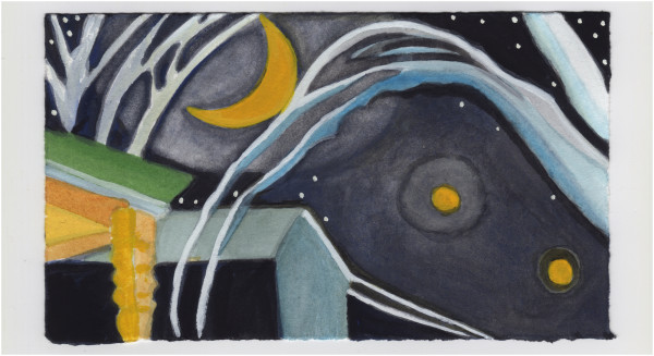 The Moon and the Sycamores. #1072