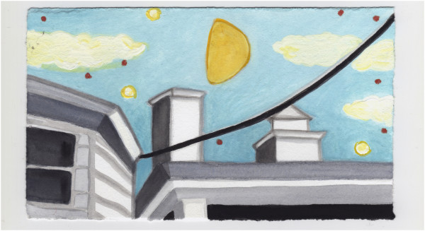 The Moon With Neptune Pluto and Mars. #1074