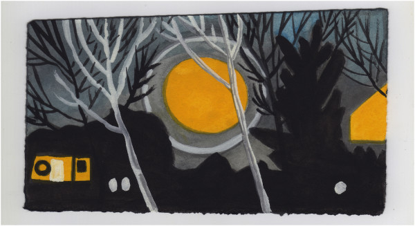 The Full Moon with a Halo. #1109