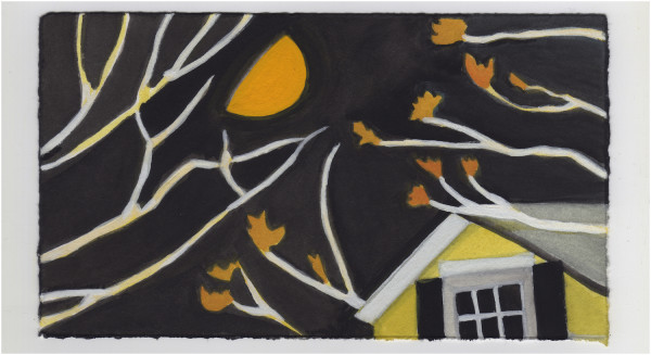 Half Moon and Rose of Sharon. #1133