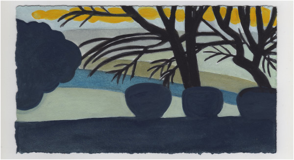 The River Above Chain Bridge. #1176