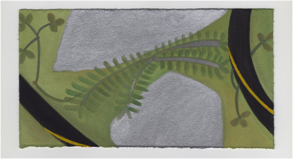 Two Stepping Stones and the Hose. #1185