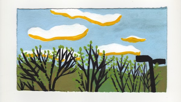 By the Parking Lot. #1243