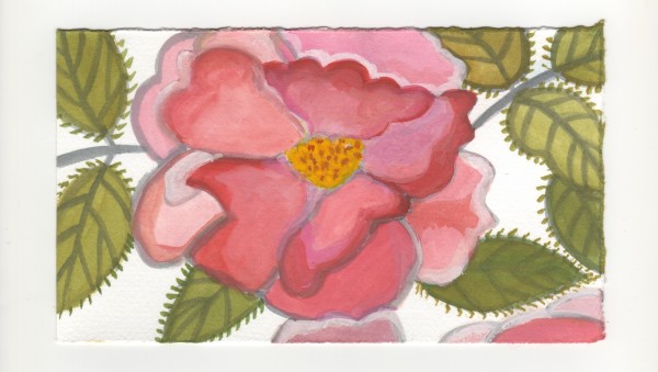 A Big Rose Down the Street. #1271