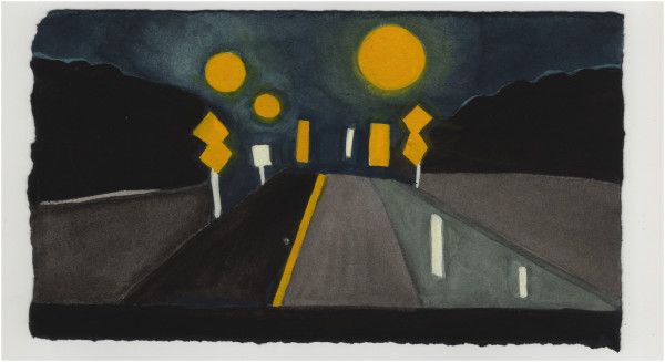 The Big Waning Moon Over the Union Arch Bridge From Cabin John to Glen Echo. #1321