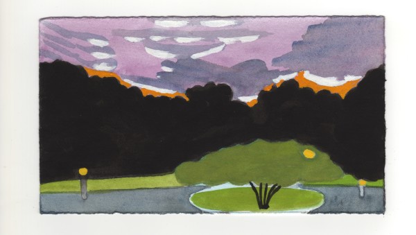 The Red Bud in July. #1337