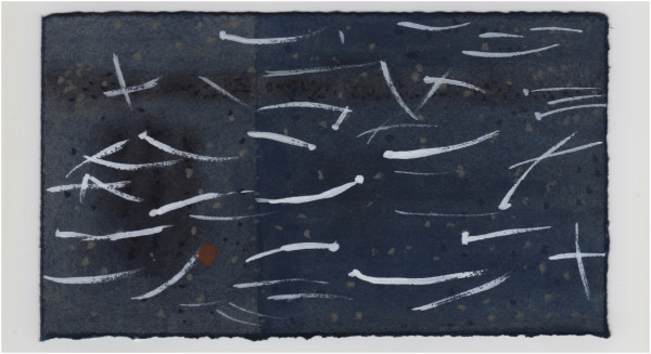 Stems on the Street at Night. #1444