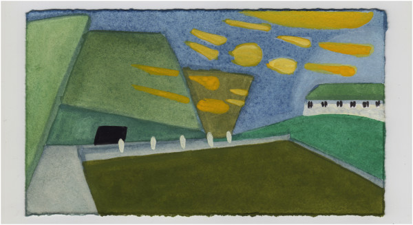 Some Sun Streaks in Front of MICA. #1447