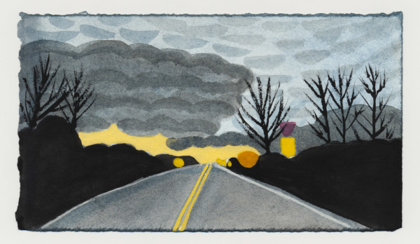 Looking West on Wilson Lane. #1476