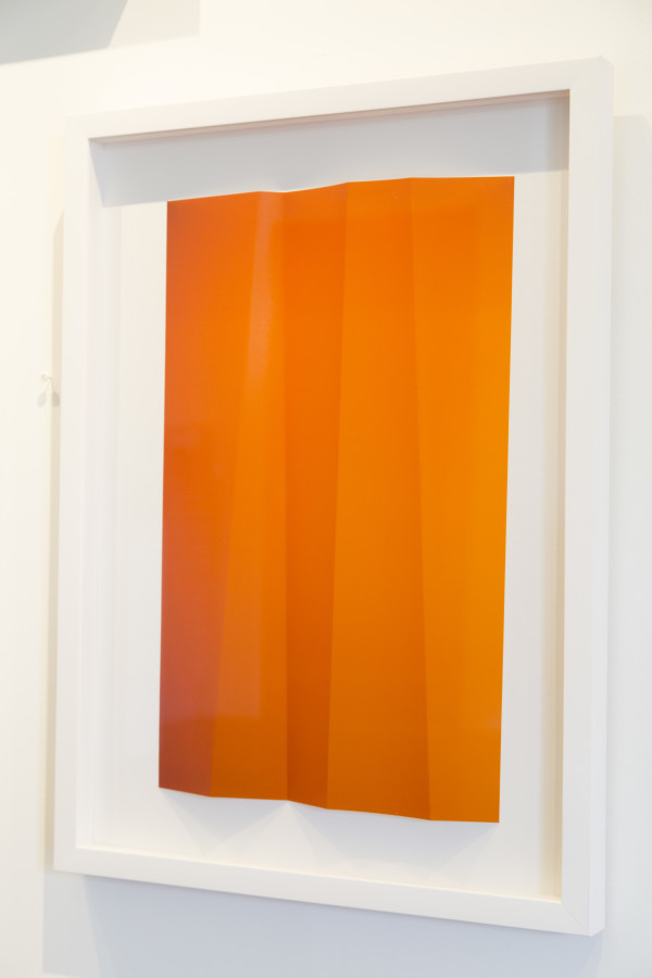 Burnt Orange w/4 Folds by Aaron Farley