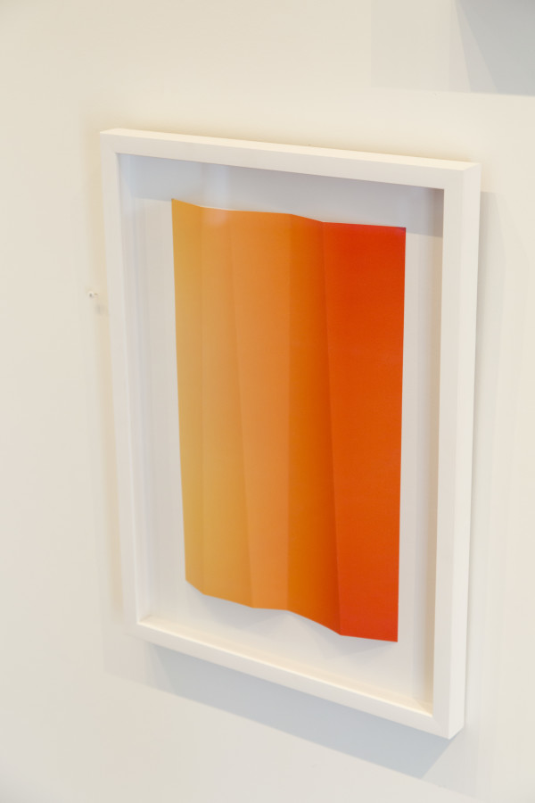 Orange Fade 4 folds by Aaron Farley