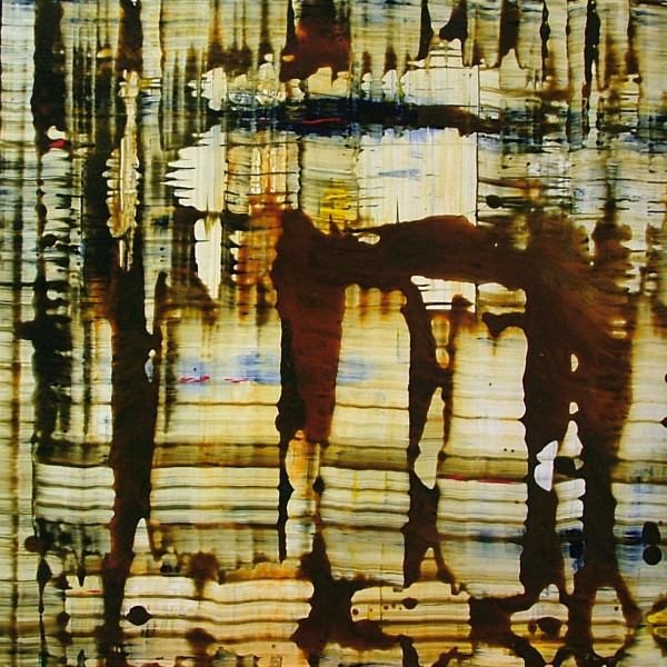 Urban Motion II, 2008 (black wood floater frame) by Nicola Parente (Multidisciplinary Artist)