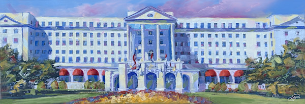Greenbrier Hotel Grandeur by Pat Cross