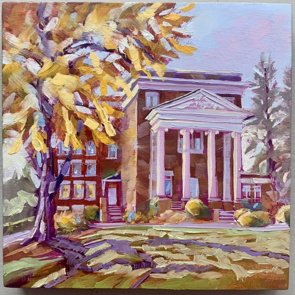 Carnegie Hall in Autumn by Pat Cross