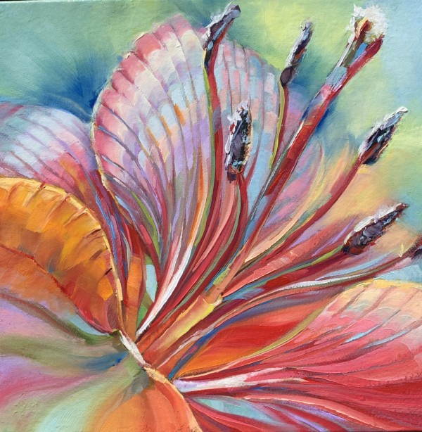 Psychedelic Lily by Pat Cross