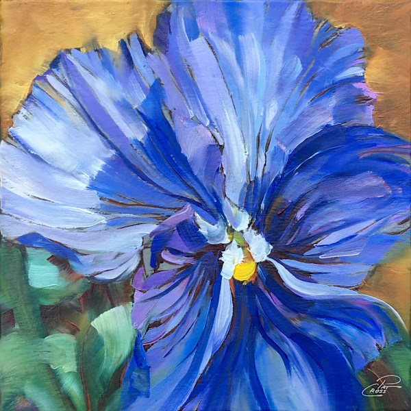Personality Pansy by Pat Cross