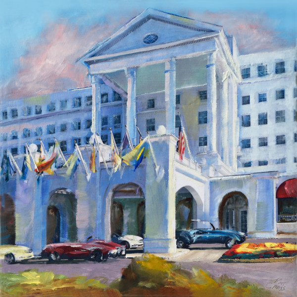 The Greenbrier Flags by Pat Cross