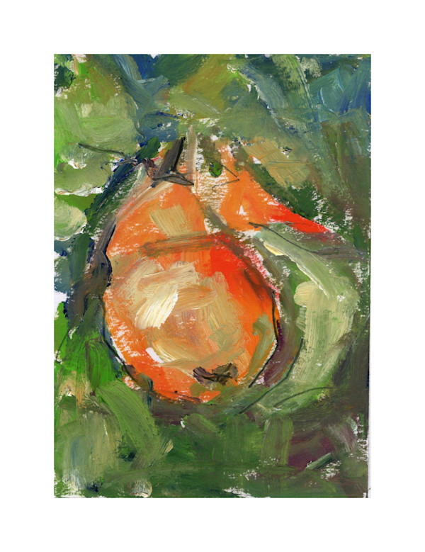 Biggest Pear (Framed) by Corinne Galla