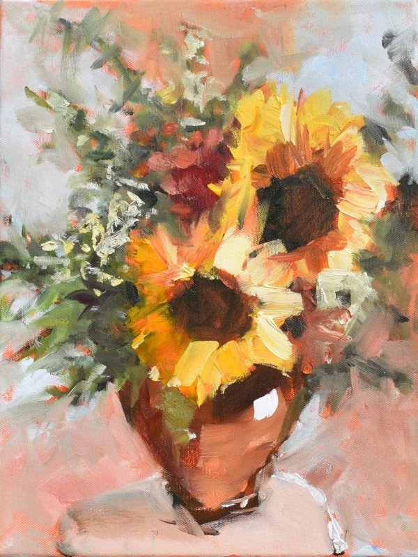 Birthday Flowers II by Corinne Galla