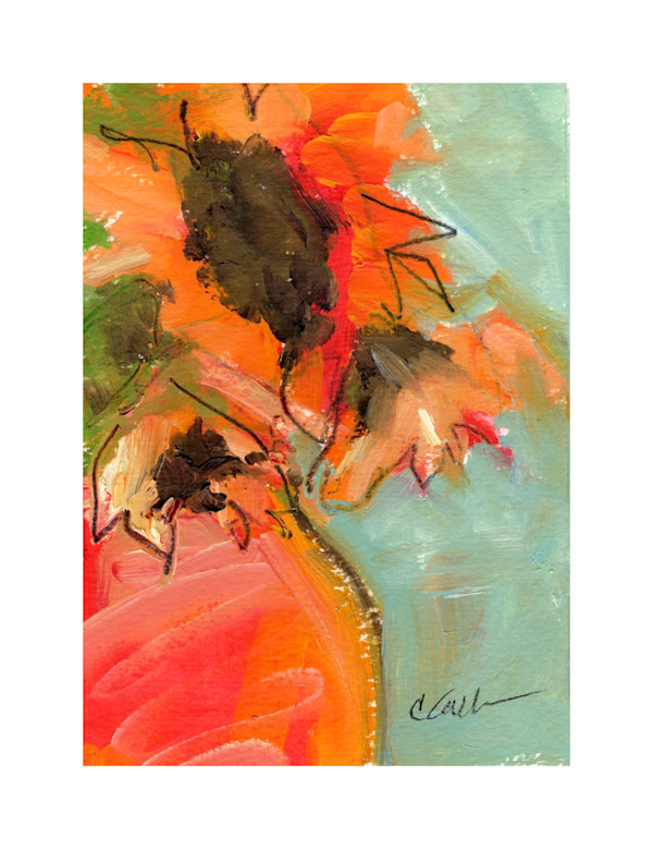 In the Orange Pot by Corinne Galla