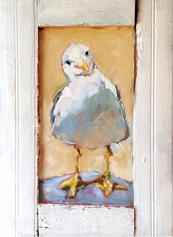 New Gull in Town by Corinne Galla