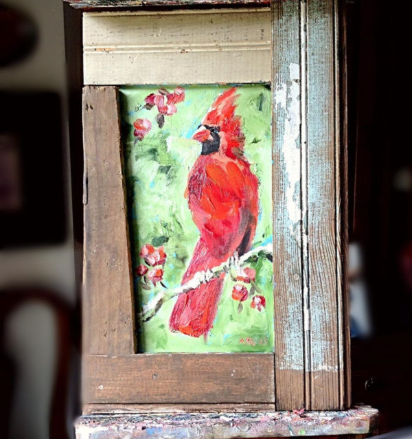 Red Bird by Corinne Galla