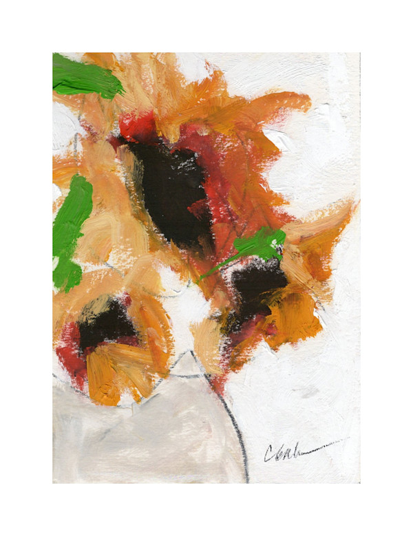 White Vase by Corinne Galla