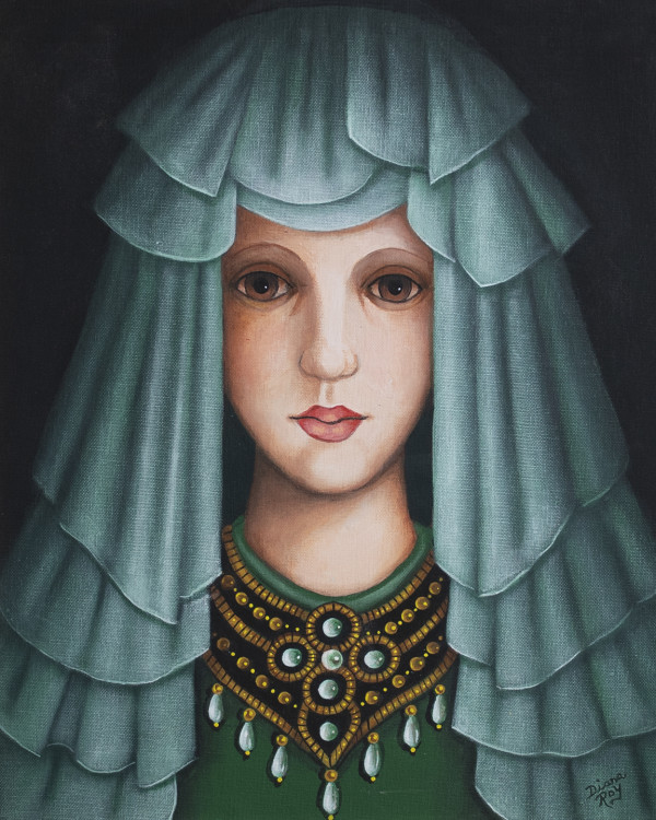 Untitled (Lady with Green Veil)