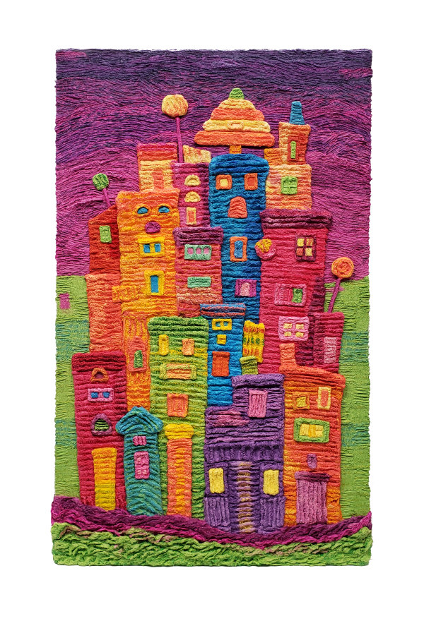 Happy city by Yun Gee Bradley