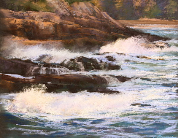 Force of Nature, Acadia National Park by Lisa Regopoulos