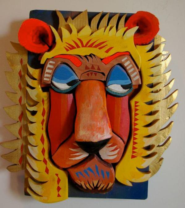 Fashionable Lion by George Thaddeus Saj