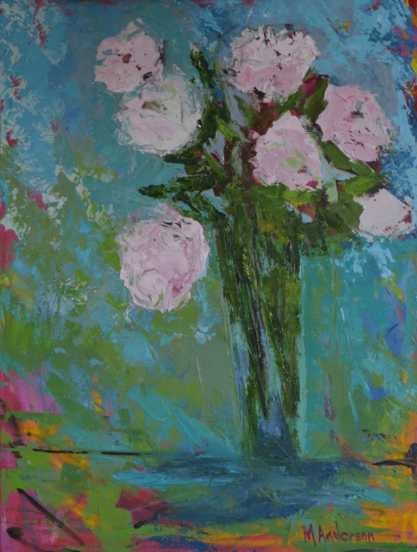 Bright Peonies EONS by Melissa Anderson